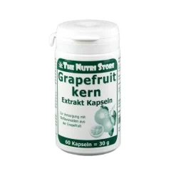 The Nutri Store Grapefruitkernextrakt-Grapefruit Kern Extrakt 400 mg Kapseln, 60 St