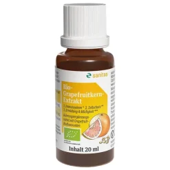 Sanitas Grapefruitkernextrakt|Sonstige Bio Produkte-Grapefruit Kern Extrakt Bio Lösung, 20 ml