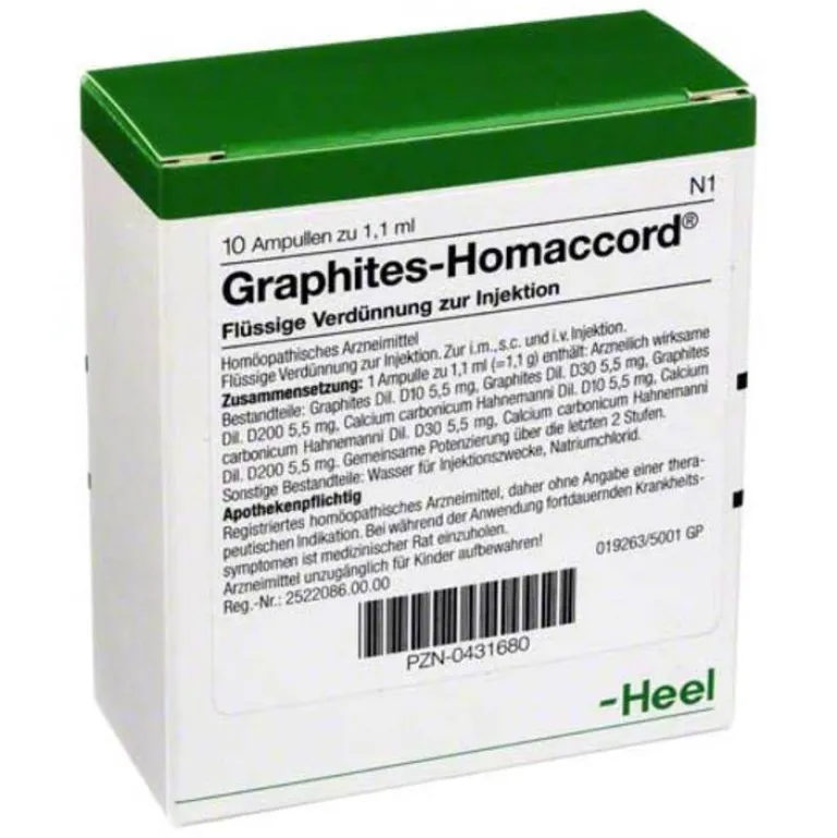 Homaccord Heel-Graphites Ampullen, 10 St