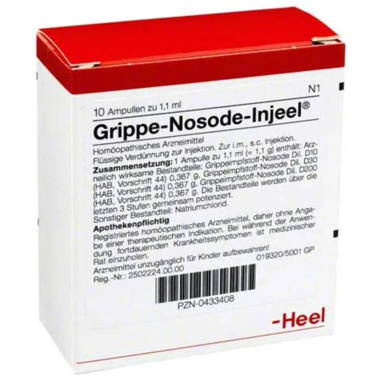 Injeel Heel-Grippe Nosode Ampullen, 10 St