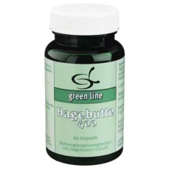Green line Nutritheke Hagebuttenpulver-Hagebutte 400 Kapseln, 60 St