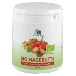 Avitale Hagebuttenpulver|Spezialitäten-Hagebutten Pulver Bio, 300 g