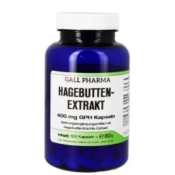 Hecht Pharma Hagebuttenpulver-Hagebuttenextrakt 400 mg GPH, 120 St