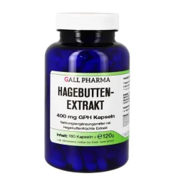 Hecht Pharma Hagebuttenpulver-Hagebuttenextrakt 400 mg GPH, 180 St