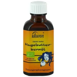 Idunn Hagebuttenpulver-Hagebuttenkernöl Kaltpressung, 50 ml