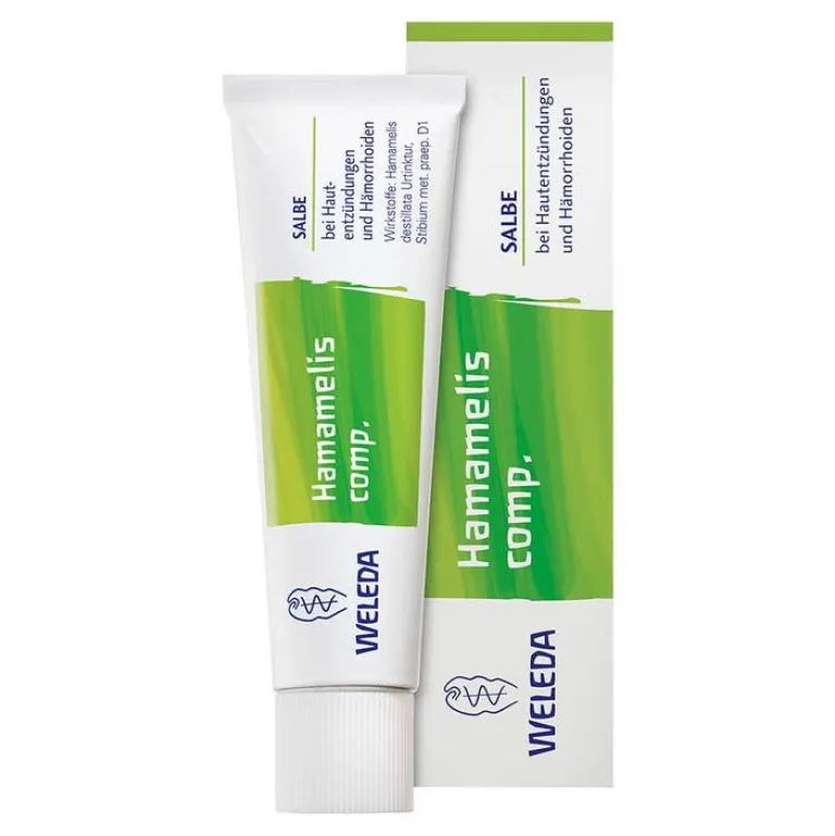 Weleda Haut|Hämorrhoiden Salbe-Hamamelis comp. Salbe, 25 g