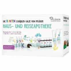 Pflüger Sets|Salze 1-12-Haus / Reiseapotheke 1 - 12 Tabletten + 1 + 11 Creme, 1 St