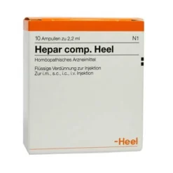 Heel Heel-Hepar comp. Ampullen, 10 St