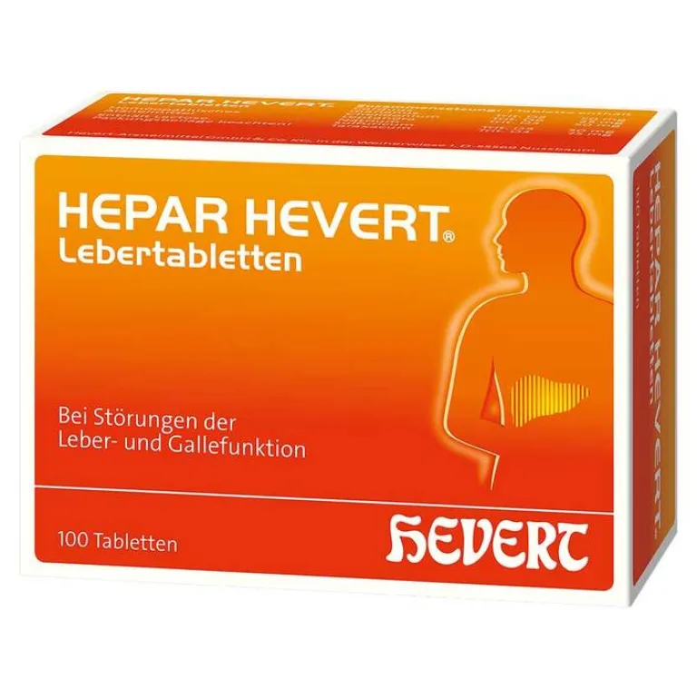 Hevert Hevert-Hepar Lebertabletten, 100 St