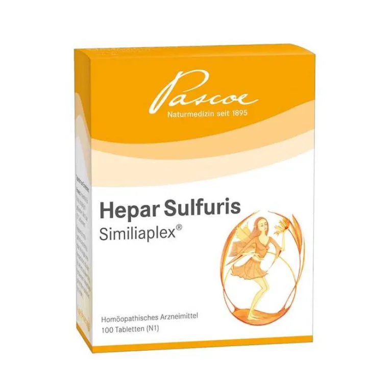 Similiaplex Pascoe-Hepar sulfuris Tabletten, 100 St