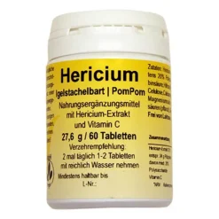 Hericium|Vitalpilze-Hericium Igelstachelbart Tabletten, 60 St