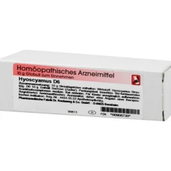 H-Hyoscyamus D 6 Globuli, 10 g