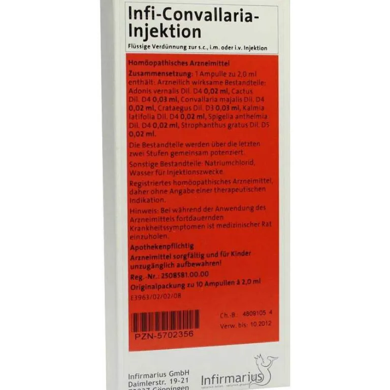 Infirmarius-INFI Convallaria Injektion, 10X2 ml