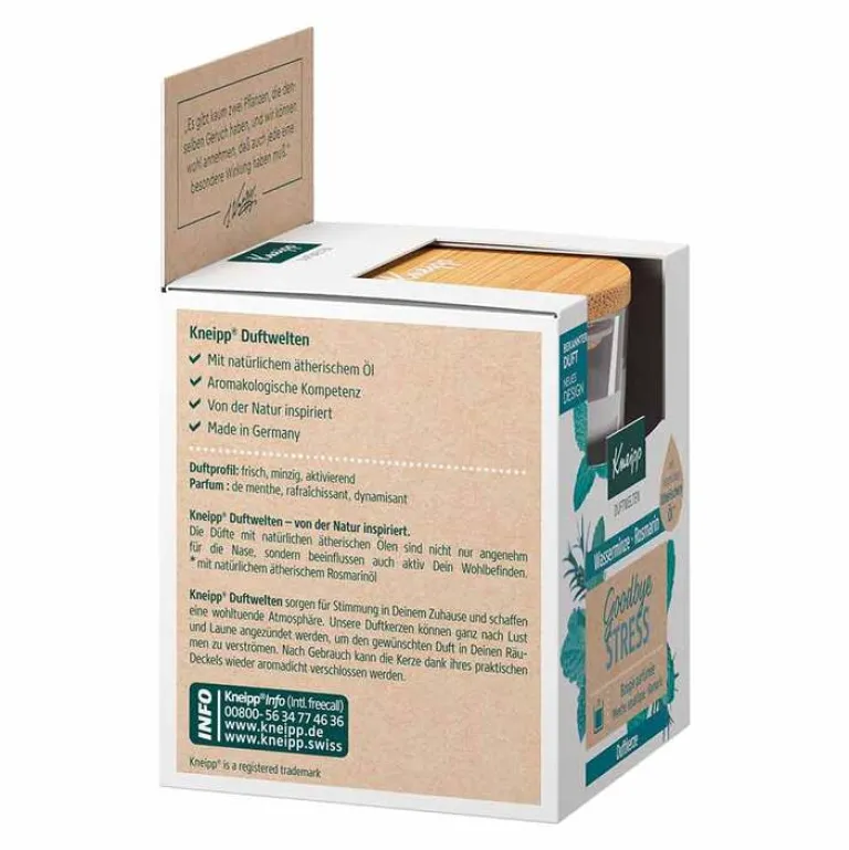 Kneipp Duftsets-Duftwelten Duftkerze Goodbye Stress, 145 g