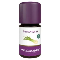 Taoasis Ätherische Öle & Duftöle-Lemongras Öl fein Bio Demeter, 5 ml