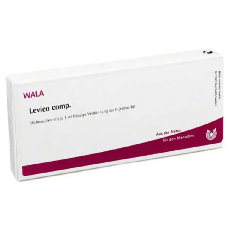 Wala Herz, Kreislauf & Venen-Levico comp. Ampullen, 10X1 ml