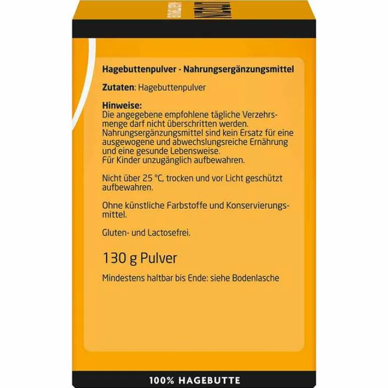 Litozin Hagebuttenpulver-Hagebuttenpulver, 130 g