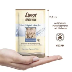Luvos Heilerde|Gesichtsmasken-Crememaske Feuchtigkeit gebrauchsfert., 2X7.5 ml
