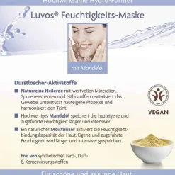 Luvos Heilerde|Gesichtsmasken-Crememaske Feuchtigkeit gebrauchsfert., 2X7.5 ml