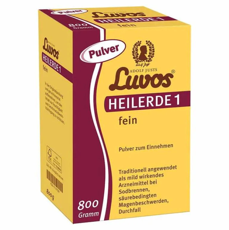Luvos Heilerde|Sodbrennen Medikamente-® Heilerde 1 fein, 800 g