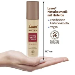 Luvos Heilerde|Nachtpflege-Heilerde Anti-Age Nachtcreme, 50 ml
