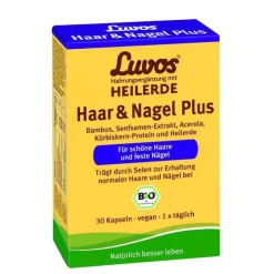 Luvos Heilerde|Sonstige Bio Produkte-Heilerde Bio Haar & Nagel Plus Kapseln, 30 St