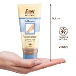 Luvos Heilerde|Gepflegte Füße-Heilerde Fußbalsam, 75 ml