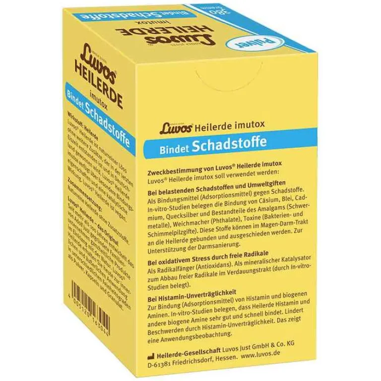 Luvos Heilerde|Darmsanierung Medikamente-® Heilerde imutox Pulver, 380 g