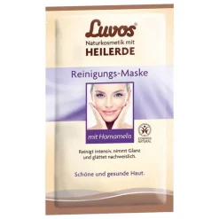Luvos Heilerde|Gesichtsmasken-Heilerde Reinigungs-Maske Naturkosmetik, 2X7.5 ml