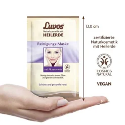 Luvos Heilerde|Gesichtsmasken-Heilerde Reinigungs-Maske Naturkosmetik, 2X7.5 ml