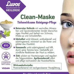 Luvos Heilerde|Gesichtsmasken-Naturkosmetik Heilerde Clean-Maske, 2X7.5 ml