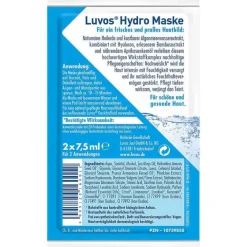 Luvos Heilerde|Gesichtsmasken-Naturkosmetik Heilerde Hydro Maske, 2X7.5 ml