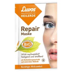 Luvos Heilerde|Gesichtsmasken-Naturkosmetik Heilerde Repair Maske, 2X7.5 ml