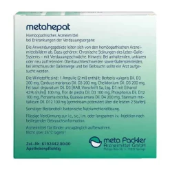 Meta Fackler-Metahepat Injektionslösung, 5X2 ml