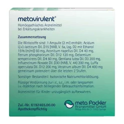 Metavirulent Meta Fackler-Injektionslösung, 5X2 ml