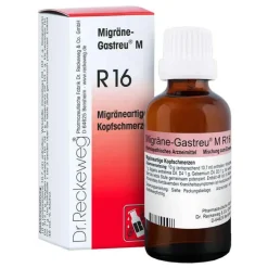 Dr. Reckeweg Dr. Reckeweg|Migräne Tabletten-Migräne-Gastreu® M R16 Tropfen zum Einnehmen, 22 ml
