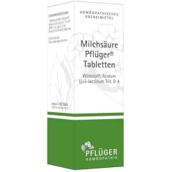 Pflüger A-Milchsäure Tabletten, 100 St