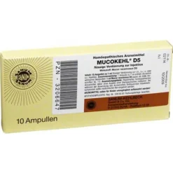 Mucokehl Sanum Kehlbeck-Ampullen D 5, 10X1 ml