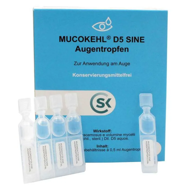 Sanum M-Mucokehl D 5 sine Augentropfen, 10X0.5 ml
