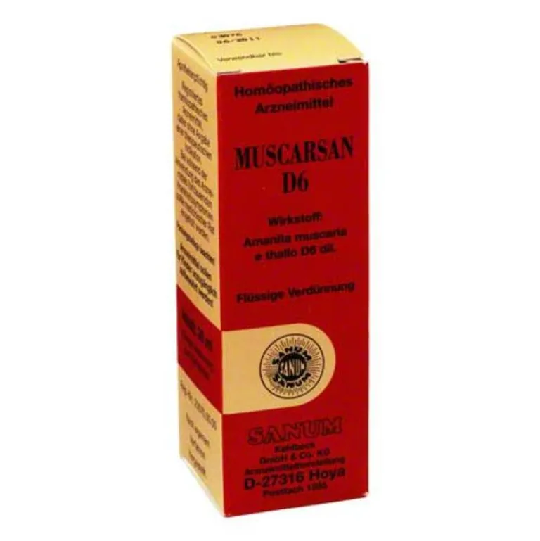 Muscarsan Sanum Kehlbeck-D 6 Tropfen, 30 ml