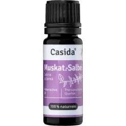 Casida Aromatische Düfte-Muskatellersalbei Öl naturrein ätherisch, 10 ml