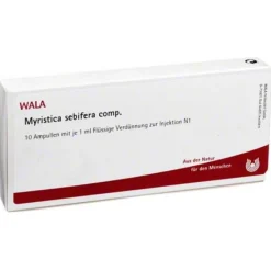 Wala Erkältung-Myristica sebifera comp. Ampullen, 10X1 ml