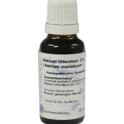 Hanosan N-Natrium muriaticum D 12 Dilution, 20 ml