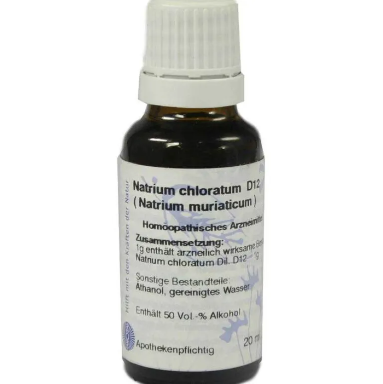 Hanosan N-Natrium muriaticum D 12 Dilution, 20 ml