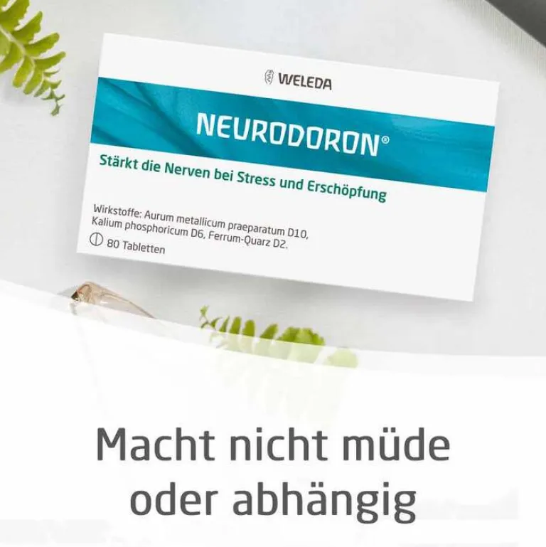 Weleda Schlaf & Nerven|Stimmungsaufheller-Neurodoron Tabletten bei Stress, innere Unruhe, 200 St