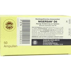 Nigersan Sanum Kehlbeck-D 6 Ampullen, 50X1 ml