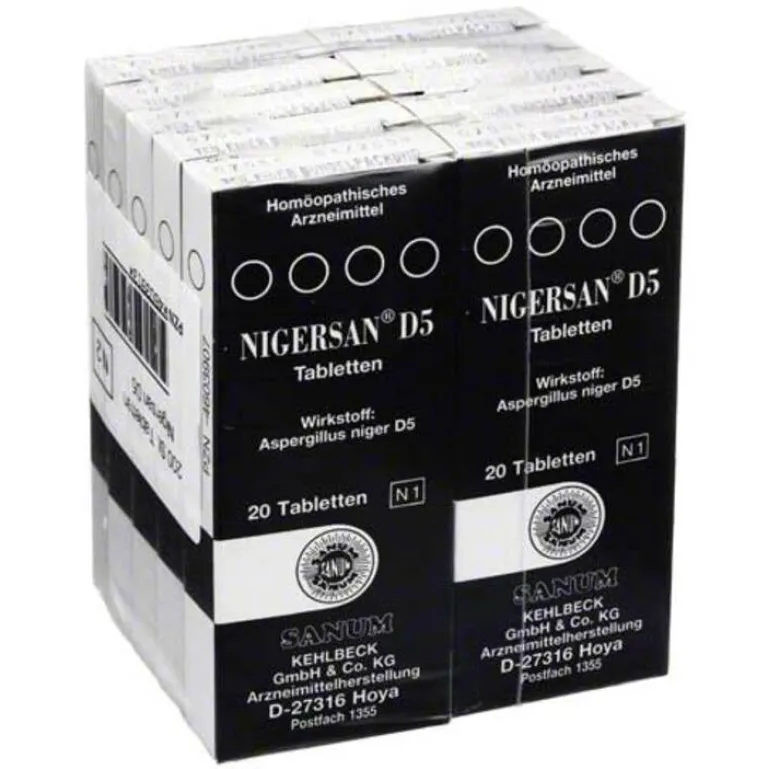 Nigersan Sanum Kehlbeck-D 5 Tabletten, 10X20 St
