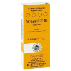 Notakehl Sanum Kehlbeck-D 5 Tabletten, 20 St