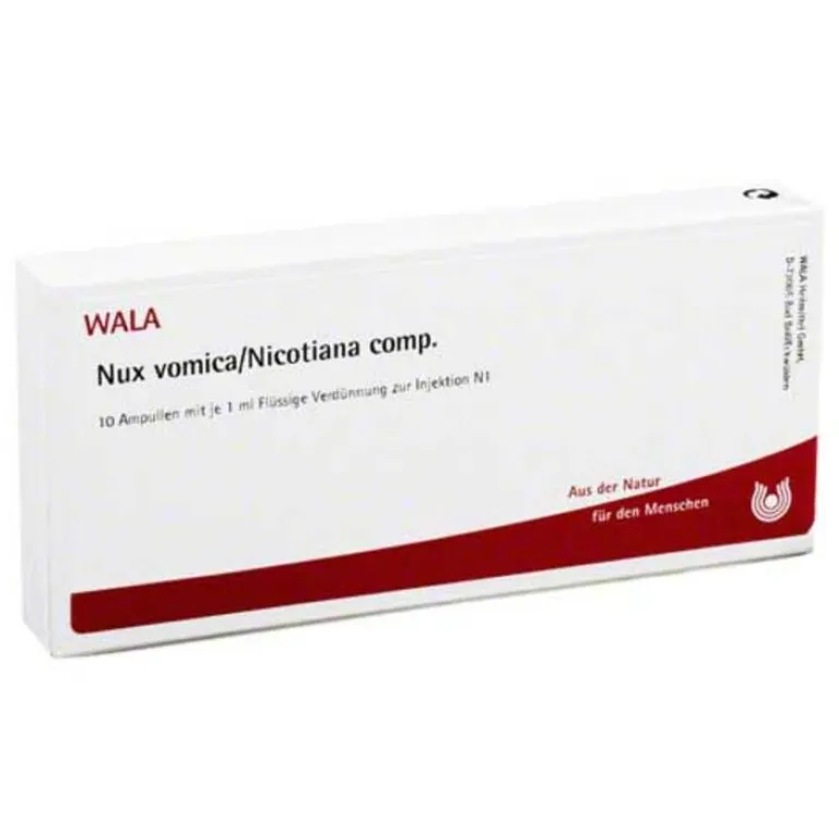 Magen & Darm-Nux vomica / Nicotiana comp. Ampullen, 10X1 ml