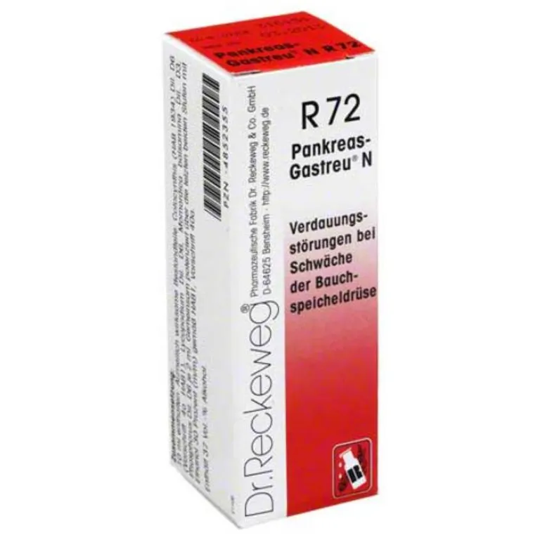 Dr. Reckeweg-Pankreas Gastreu N R 72 Tropfen zum Einnehmen, 22 ml
